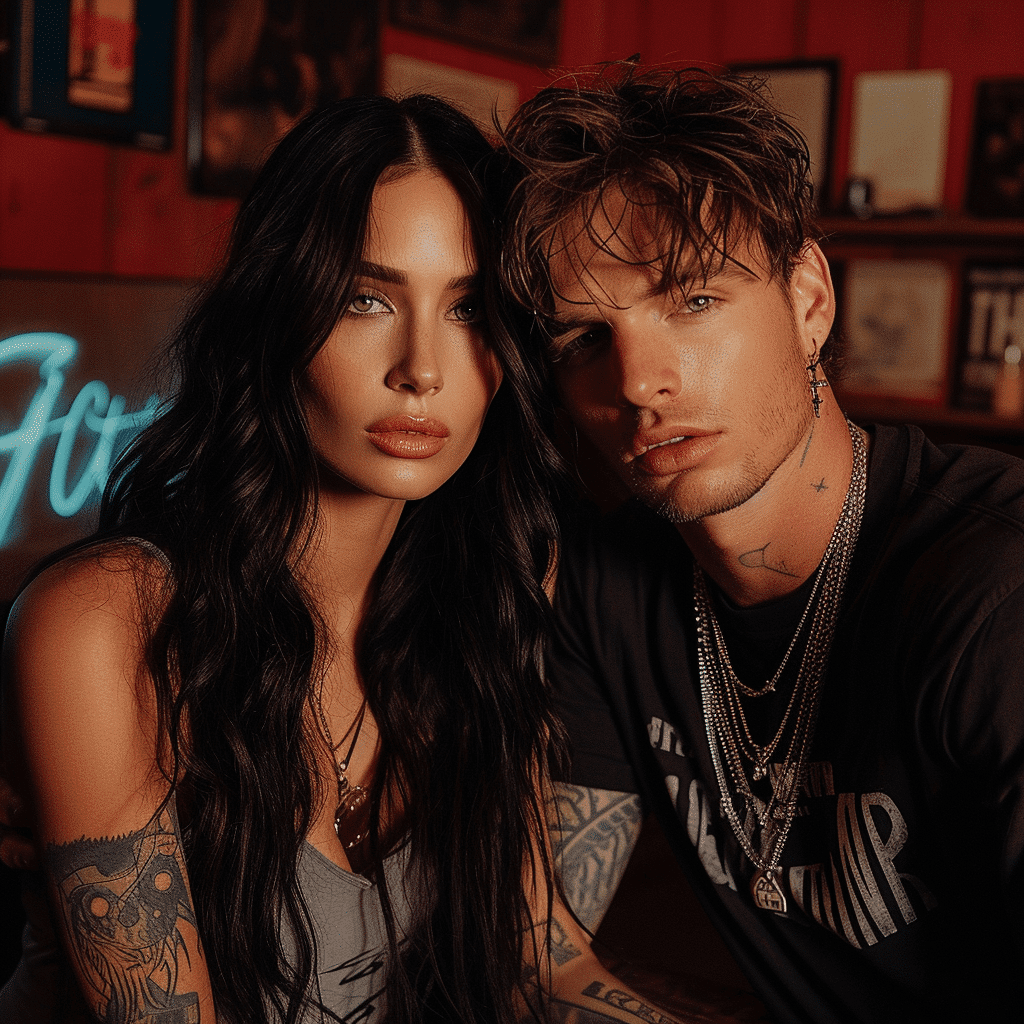 machine gun kelly a n d megan fox