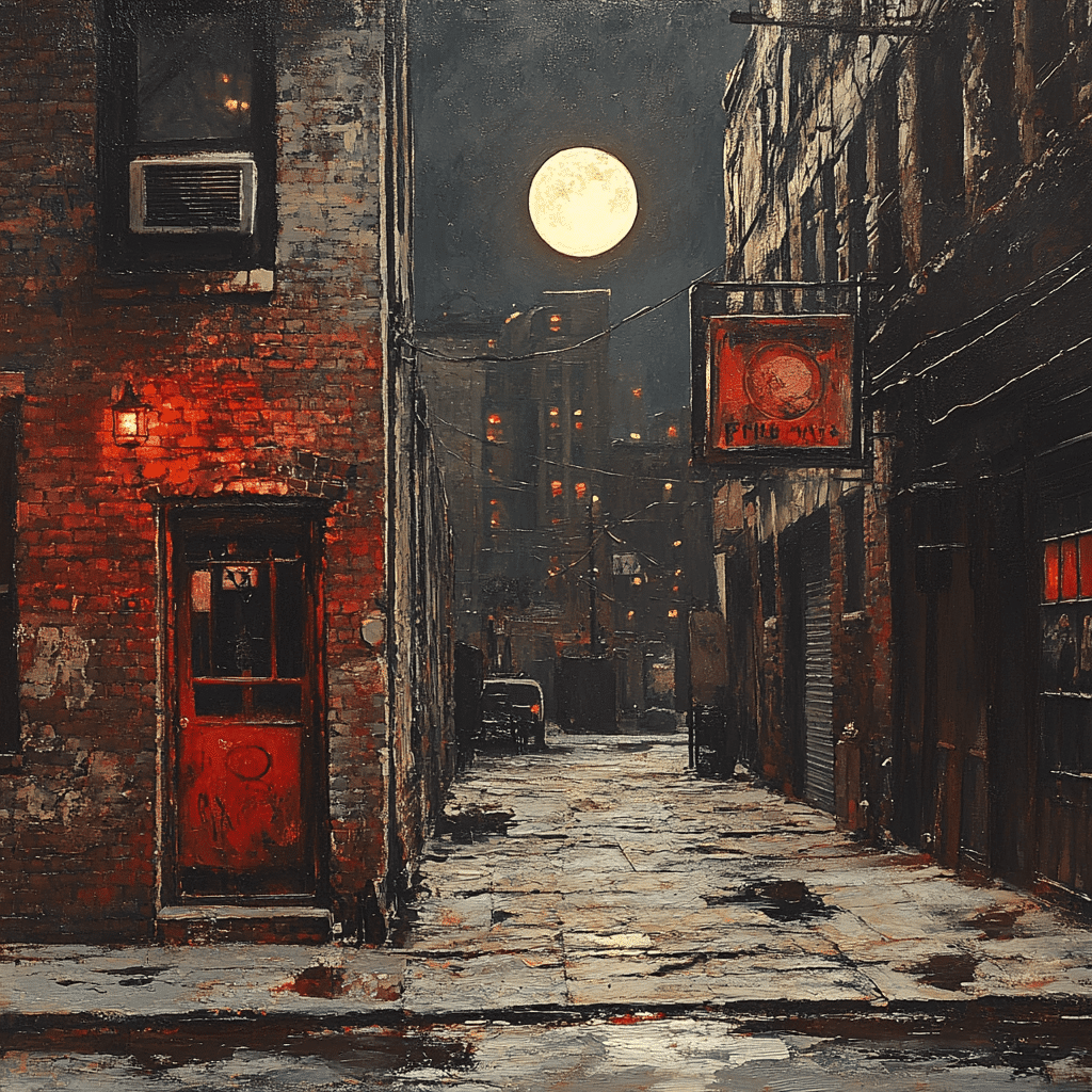 pinstripe alley