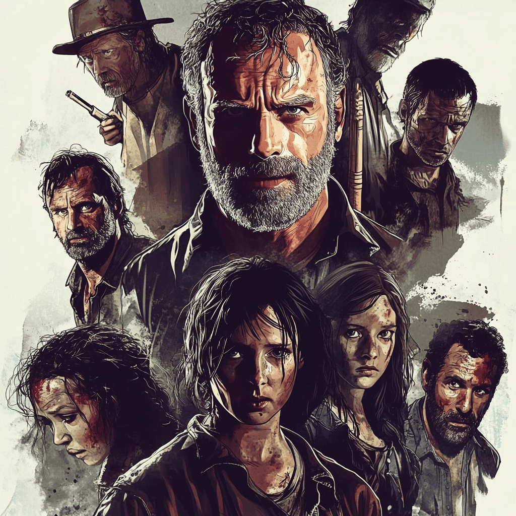 walking dead characters