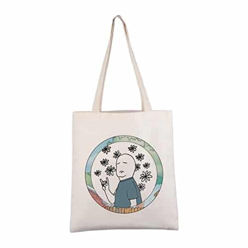 CMNIM Bobby Character Inspired Tote Bag King Of Hill Merchandise s Comedy Gift for Cartoon TV Series Fans Shoulder Bag (Bobby Character TB)