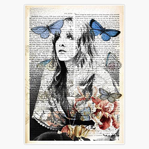 Stevie Nicks Vintage Print Bumper Sticker Vinyl Decal