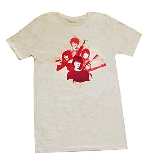 Disney's Camp Rock Cast Adult Tan T Shirt  Large