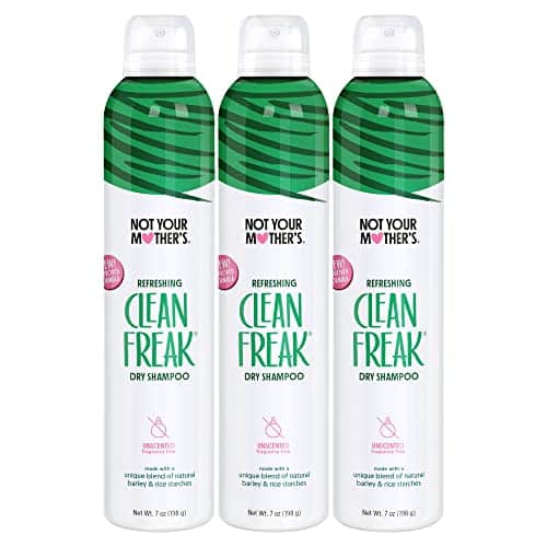 Not Your Mother's Clean Freak Unscented Dry Shampoo (Pack)   oz   Refreshing Dry Shampoo   Instantly Absorbs Oil and Odor for Refreshed Hair