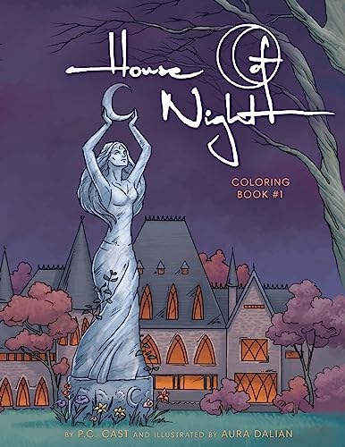 House of Night Coloring Book #