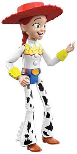 Mattel Pixar Interactables Jessie Talking Action Figure, in Tall Highly Posable Movie Character Toy, Interacts with Other Figures, Kids Gift Ages Years & Up