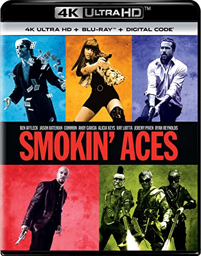 Smokin' Aces   K Ultra HD + Blu ray + Digital [K UHD]