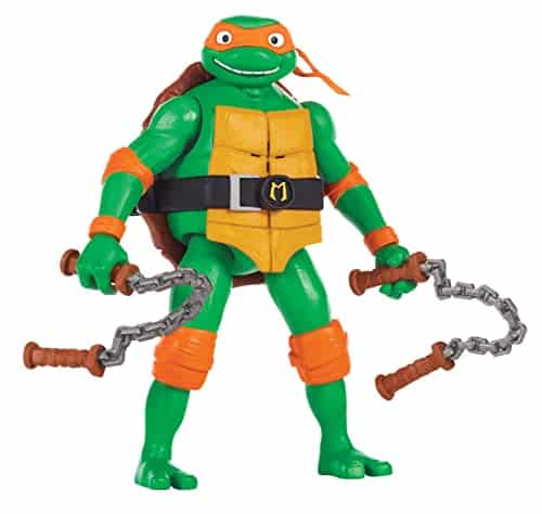 Teenage Mutant Ninja Turtles Mutant Mayhem  Michelangelo Deluxe Ninja Shouts Figure by Playmates Toys