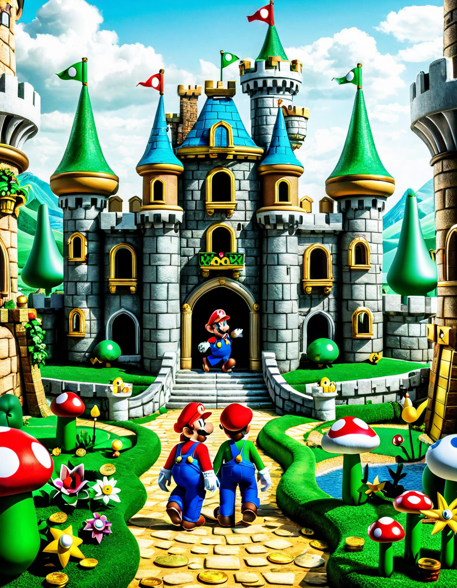 mario and luigi