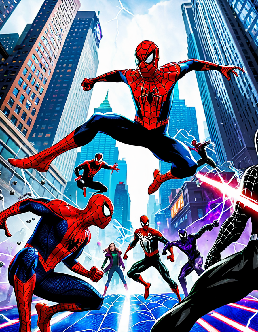spiderman across the spider verse